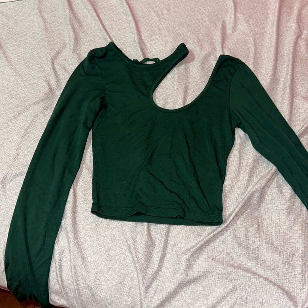 Emma & Sam Cutout Crop Top